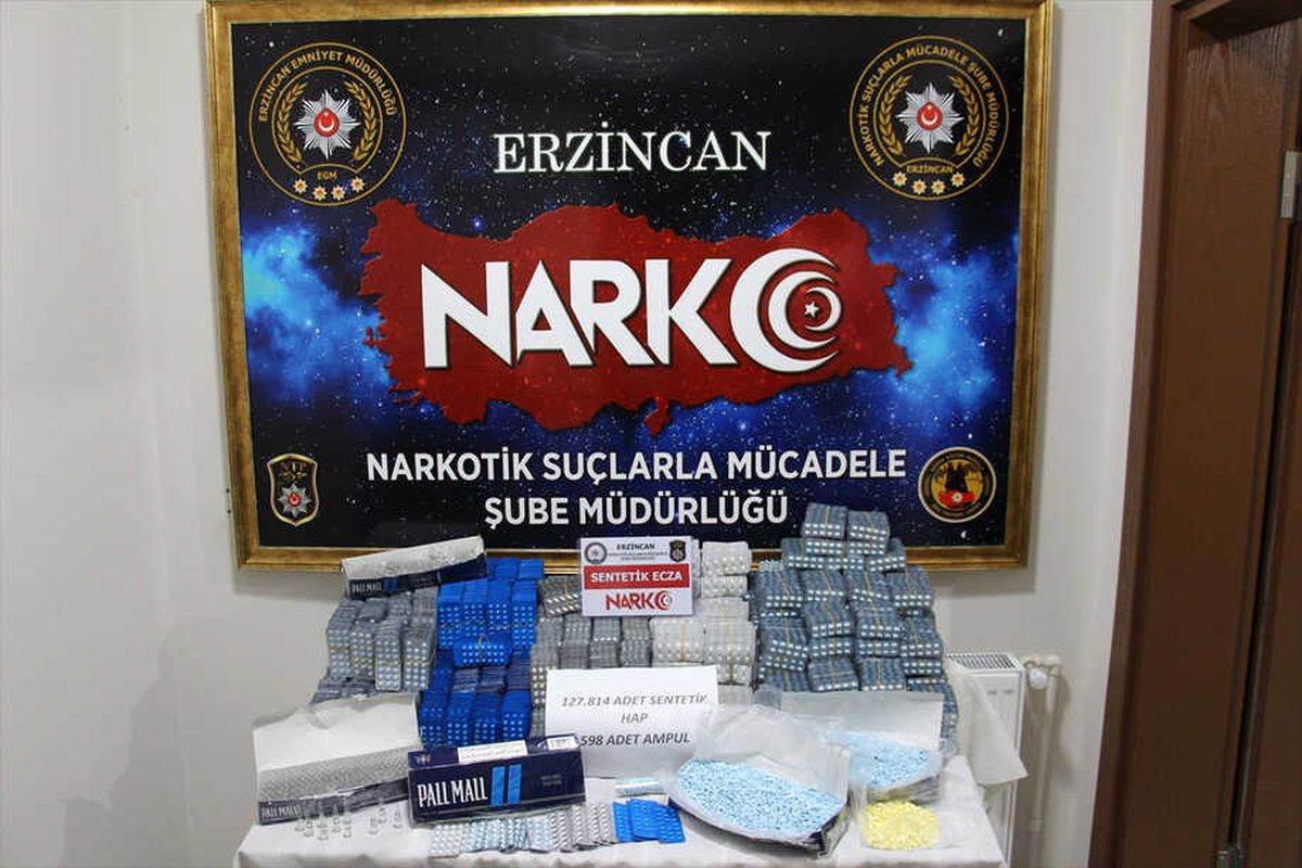 Erzincan\'da Uyuşturucu Operasyonu
