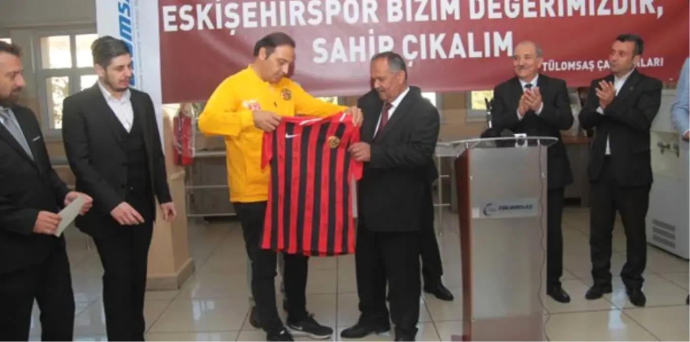 Eskişehirspor Tülomsaş Çalışanları ile Buluştu