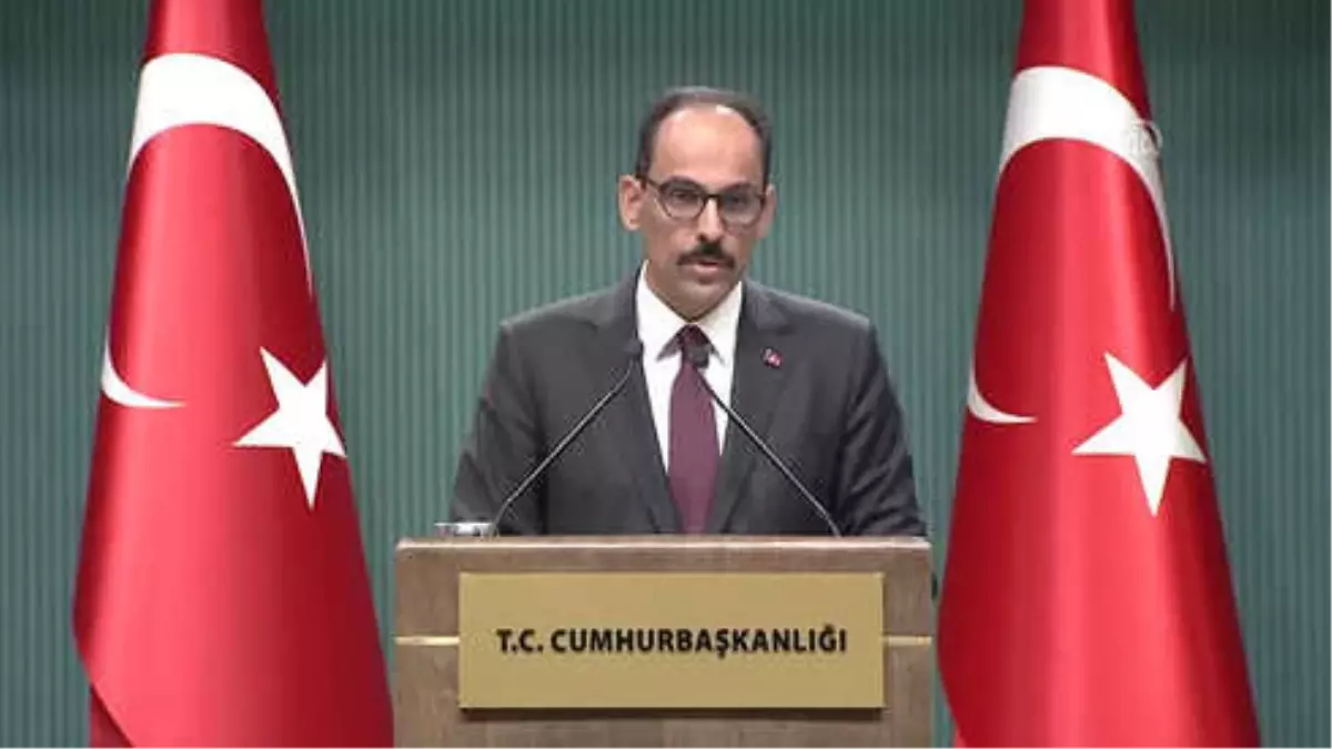 Kalın: "Fetö Okullarının Kapatıldığı Ülke Sayısı 21\'e Ulaştı"