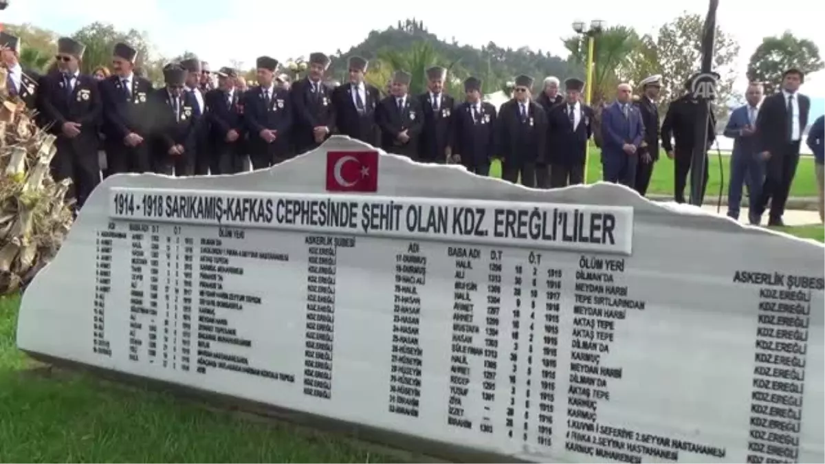 Sarıkamış Deniz Şehitleri Anıldı - Zonguldak