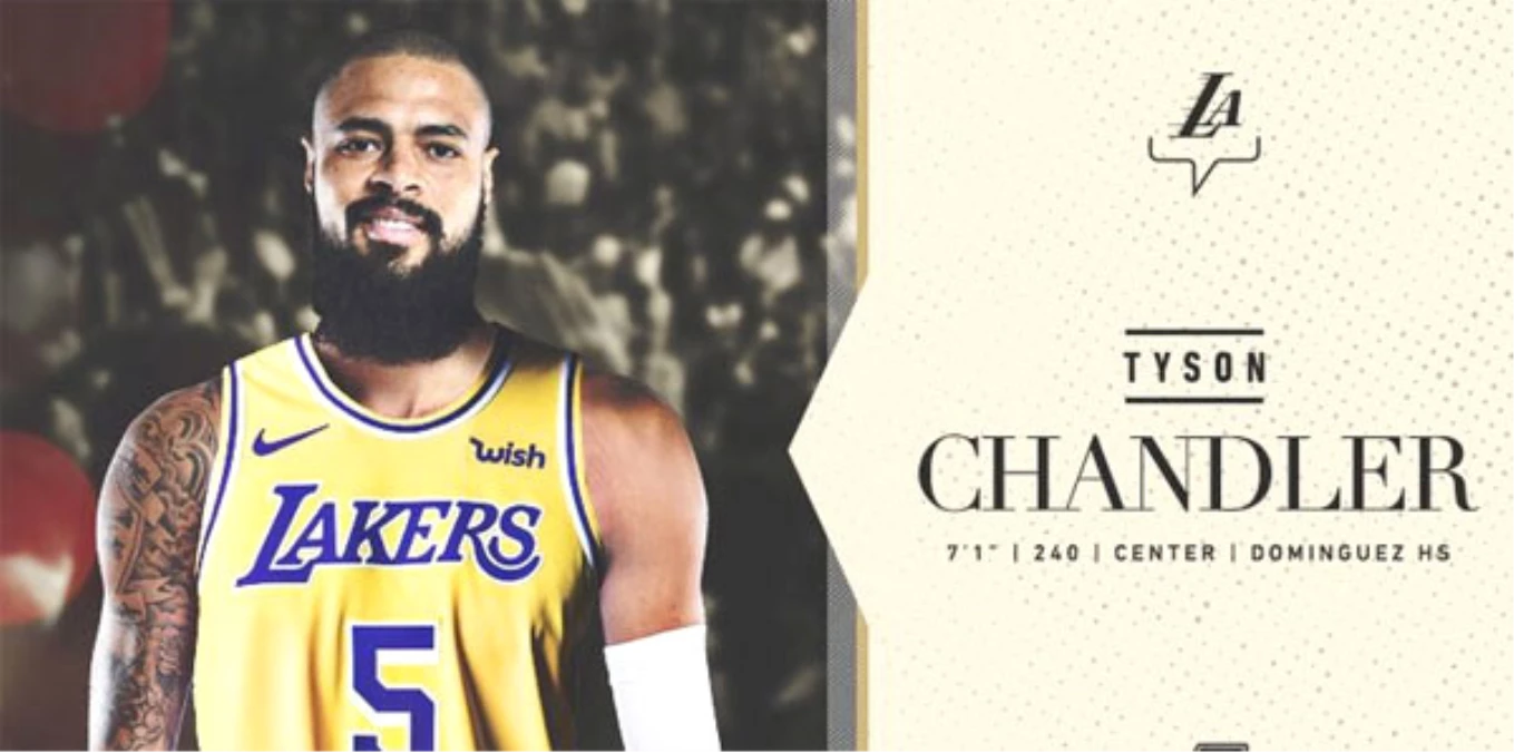 Tyson Chandler, Lakers\'ta