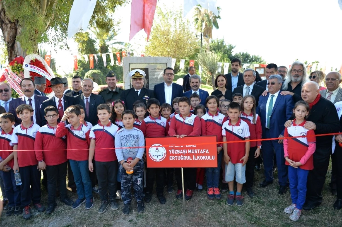 Yüzbaşı Mustafa Ertuğrul Aker Anıtı Açıldı