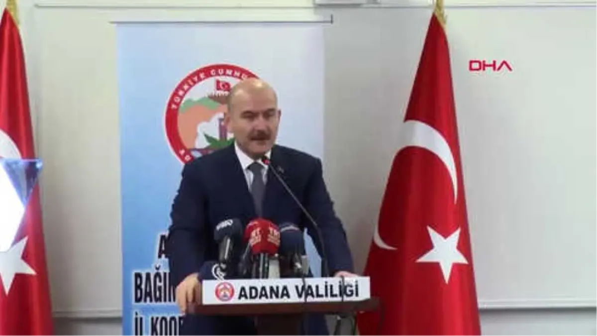 Adana İçişleri Bakanı Soylu Uyuşturucudan Ölüm Oranını Düşürmeyi Başardık