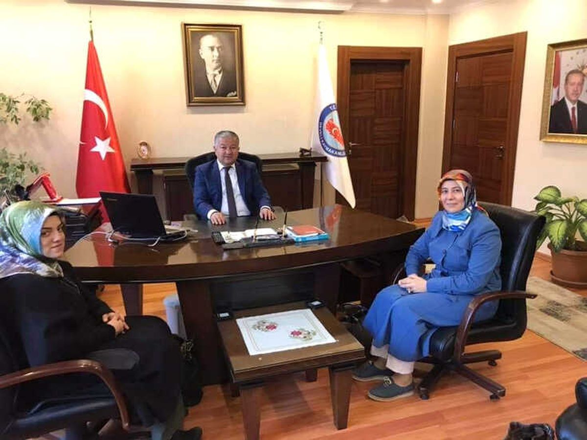 AK Parti Kadın Kollarından Kaymakam Duru\'ya Ziyaret
