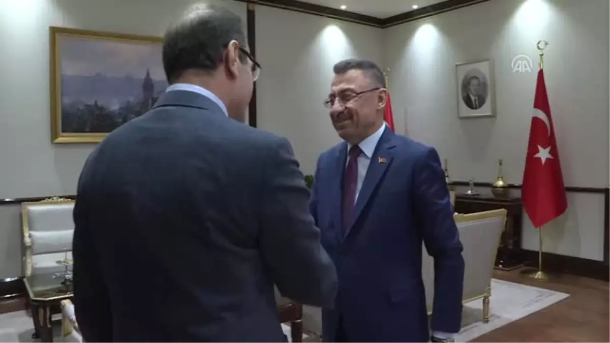 Cumhurbaşkanı Yardımcısı Oktay, Teskomb Heyetini Kabul Etti