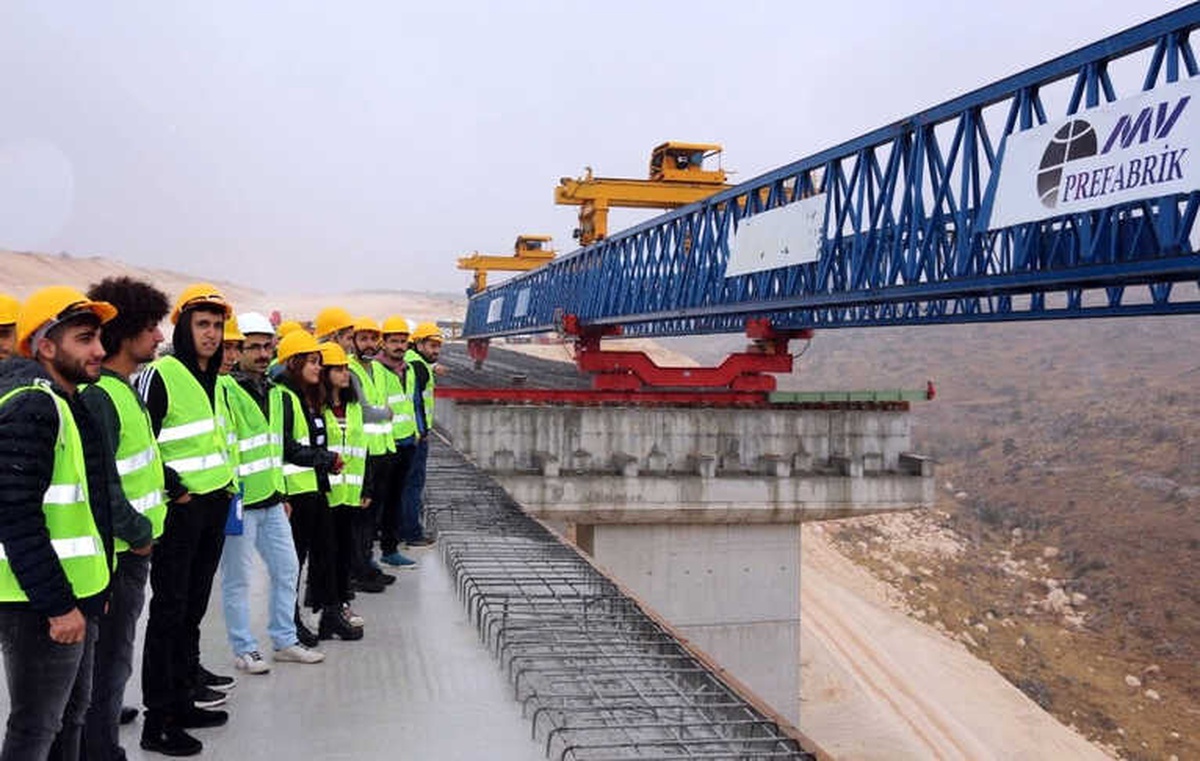 Gaün Teknik Bilimler Meslek Yüksekokulu Öğrencileri Teknik Geziye Katıldı