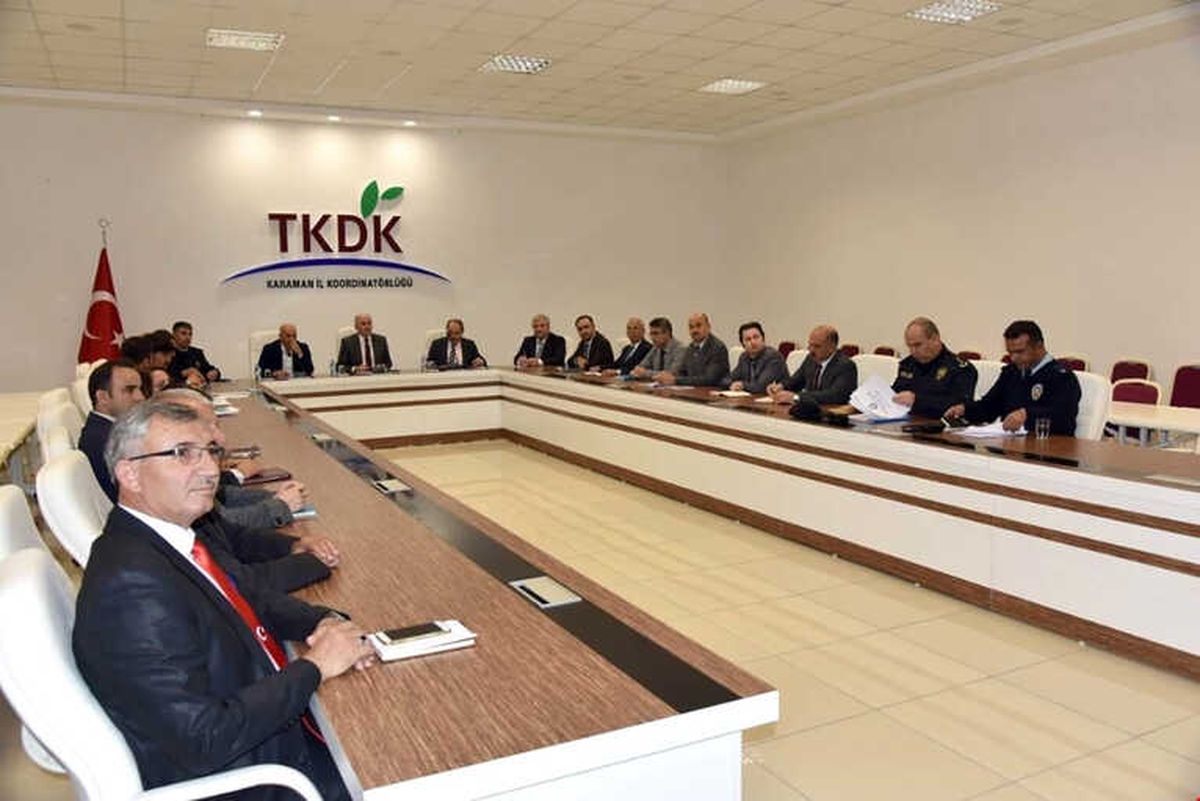 Karaman\'da Kış Mevsiminde Alınacak Trafik Tedbirleri Konuşuldu