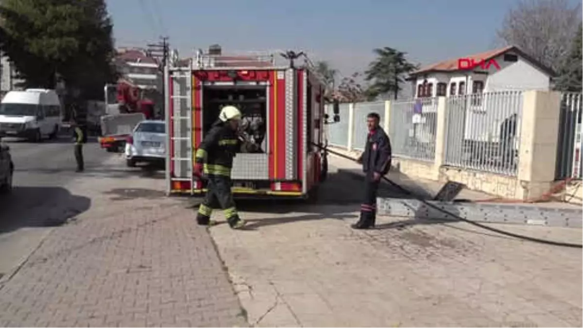 Konya Müzedeki Tadilat Sırasında Yangın Çıktı