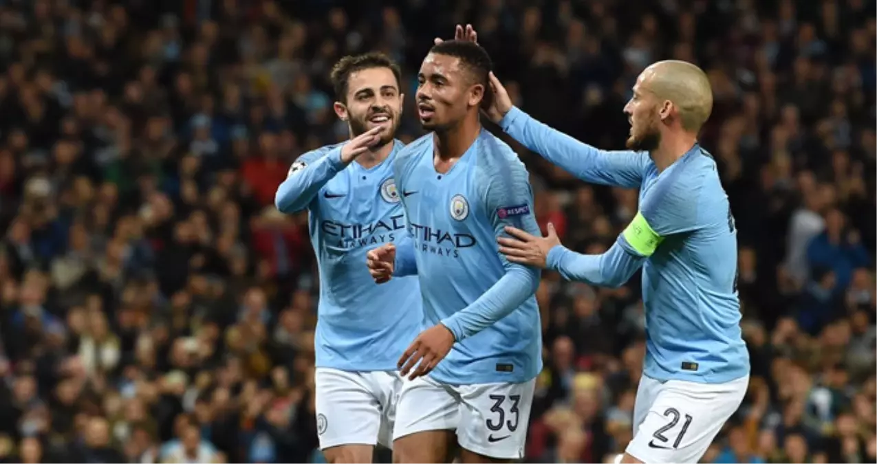 Manchester City, Shakhtar Donetsk\'e Fark Attı: 6-0