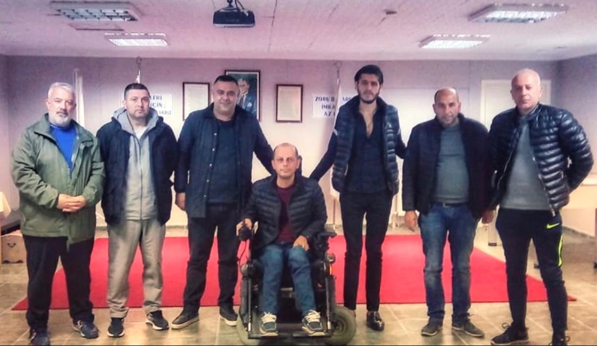 Ortaçeşme Spor Kulübü\'nden Türkiye Omurilik Felçlileri Derneği\'ne Destek