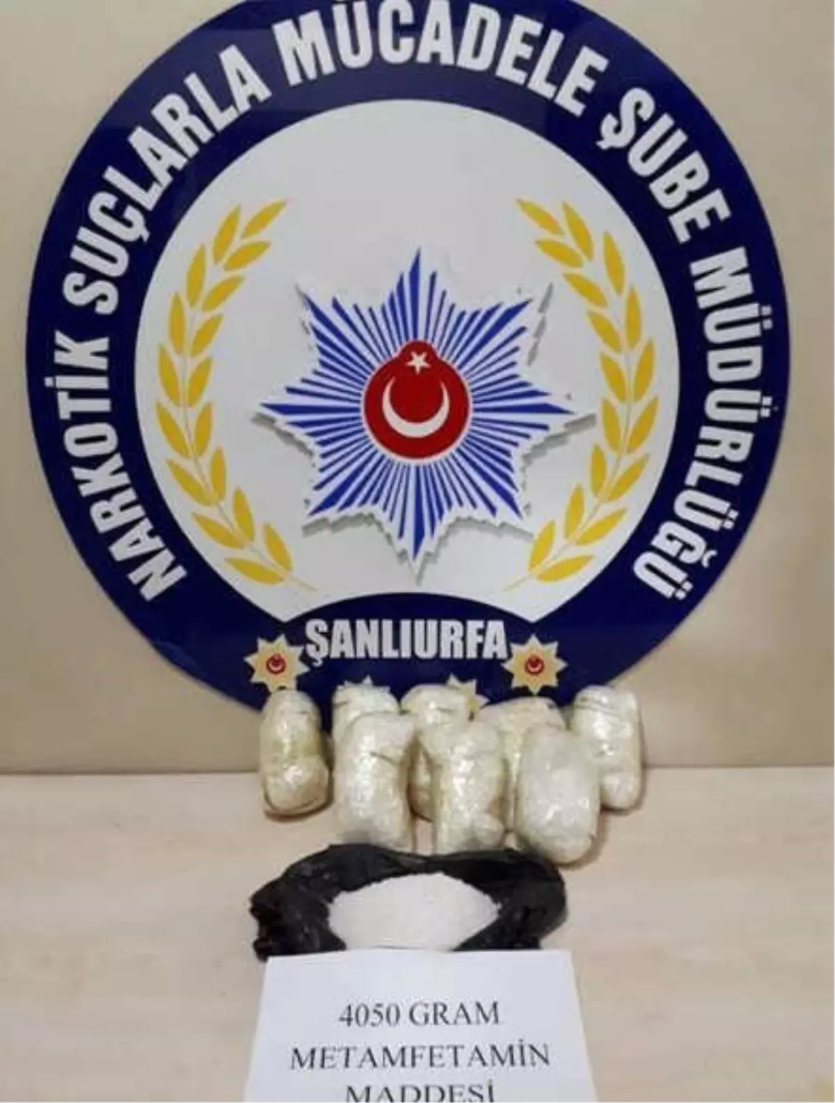 Şanlıurfa\'da 4 Kilo Metamfetamin Ele Geçirildi