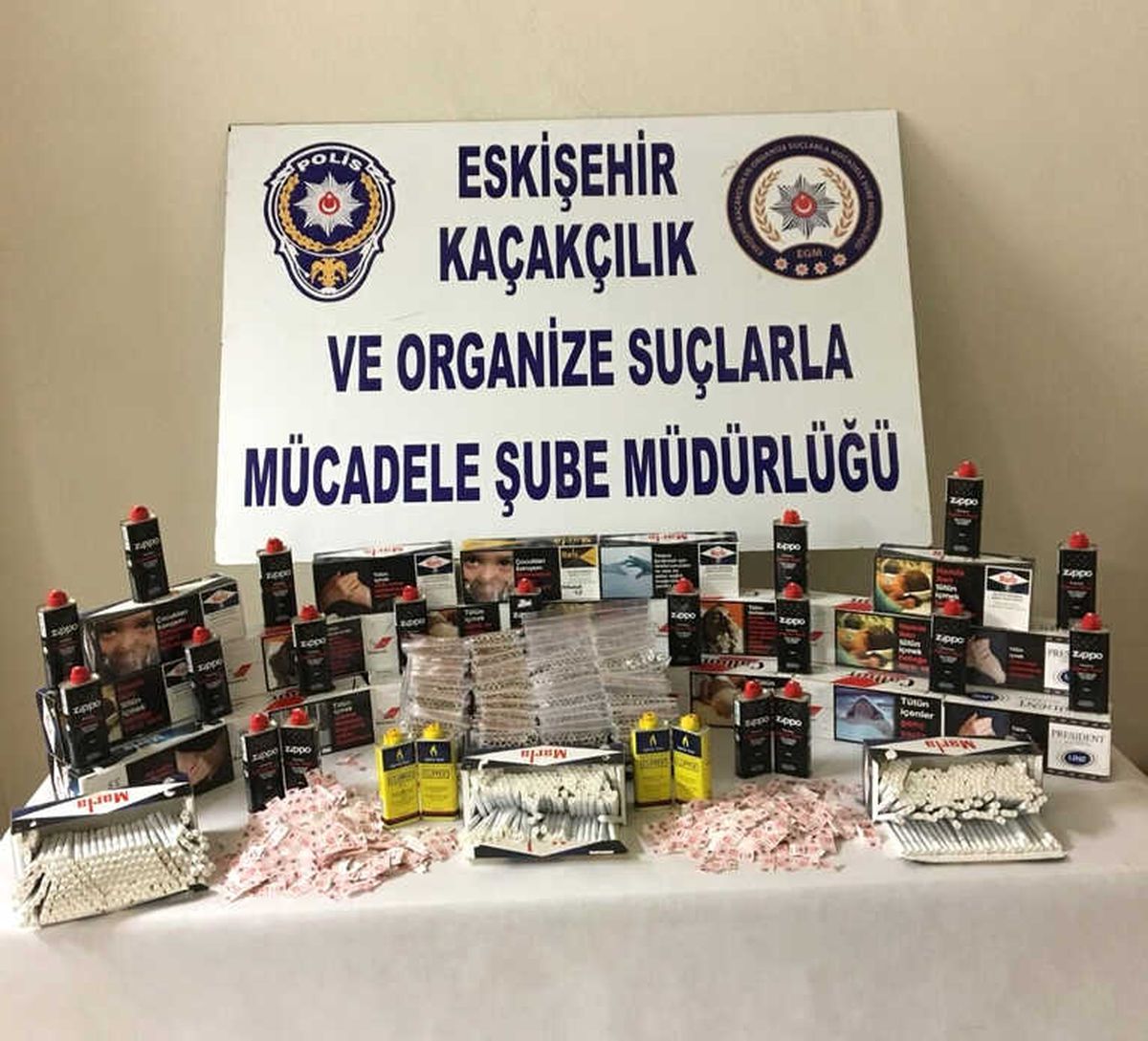 Sigara Kaçakçıları Kom Ekiplerince Yakalandı