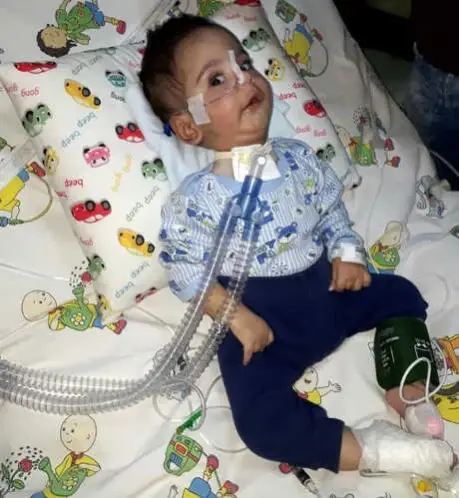 Sma Hastası Eymen Ali Bebek, Tedavi İçin Yardım Bekliyor