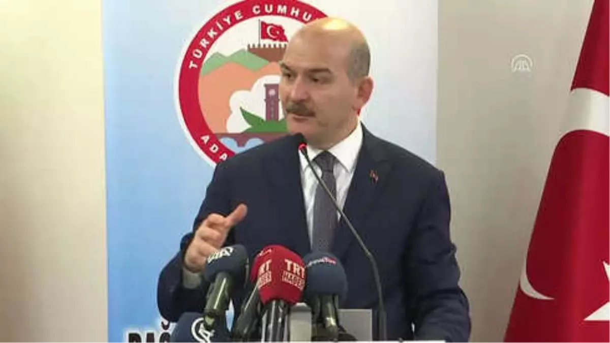 Soylu: "Türkiye\'yi Bir Uyuşturucu Geçiş Güzergahı Olarak Belirleme Anlayışı Nesillerimize ve...