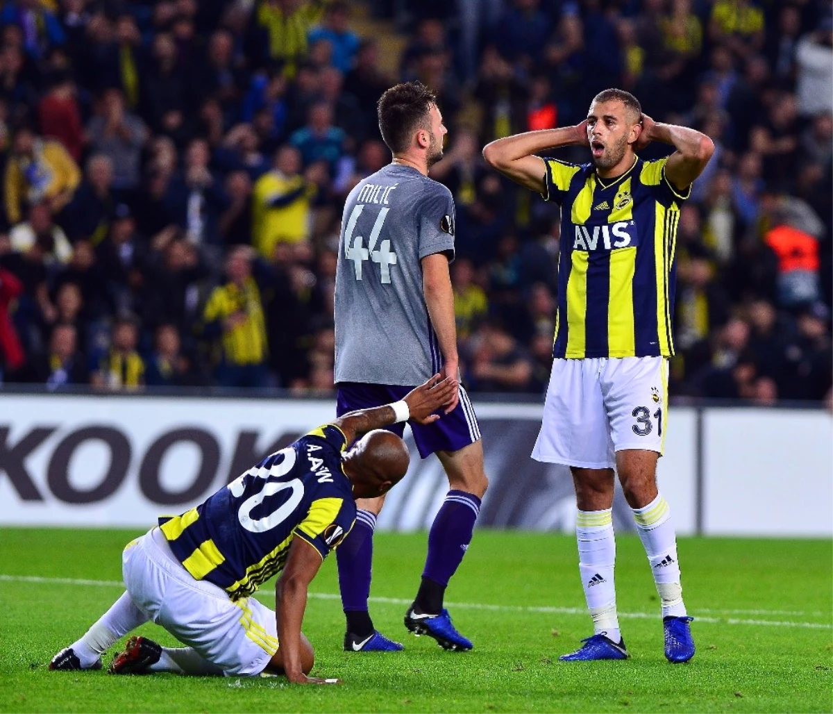 UEFA Avrupa Ligi: Fenerbahçe: 0 - Anderlecht: 0 (İlk Yarı)