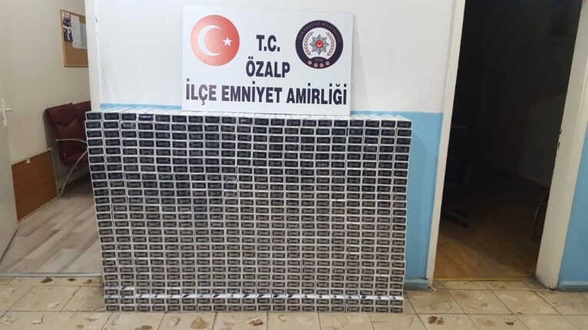Van\'da 5 Bin Paket Kaçak Sigara Ele Geçirildi