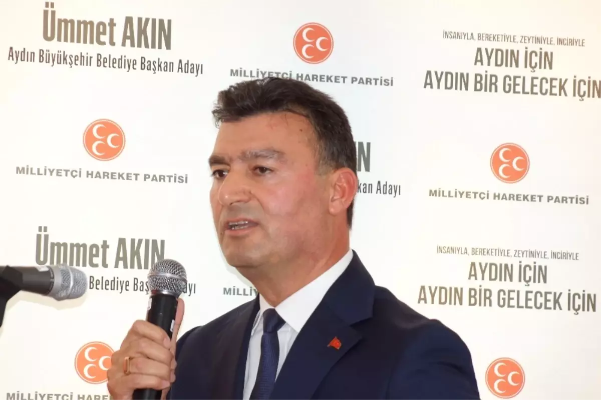 Aydın Mhp, Büyükşehir Adayı Ümmet Akın\'ı Resmen İlan Etti