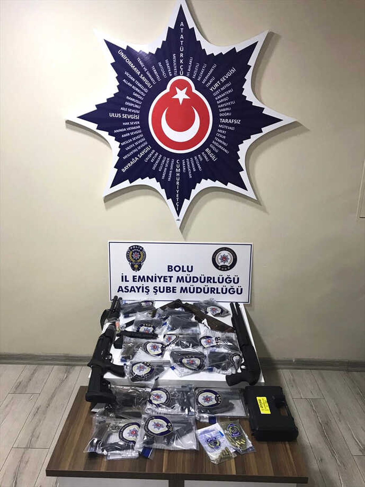 Bolu\'da Asayiş Uygulaması