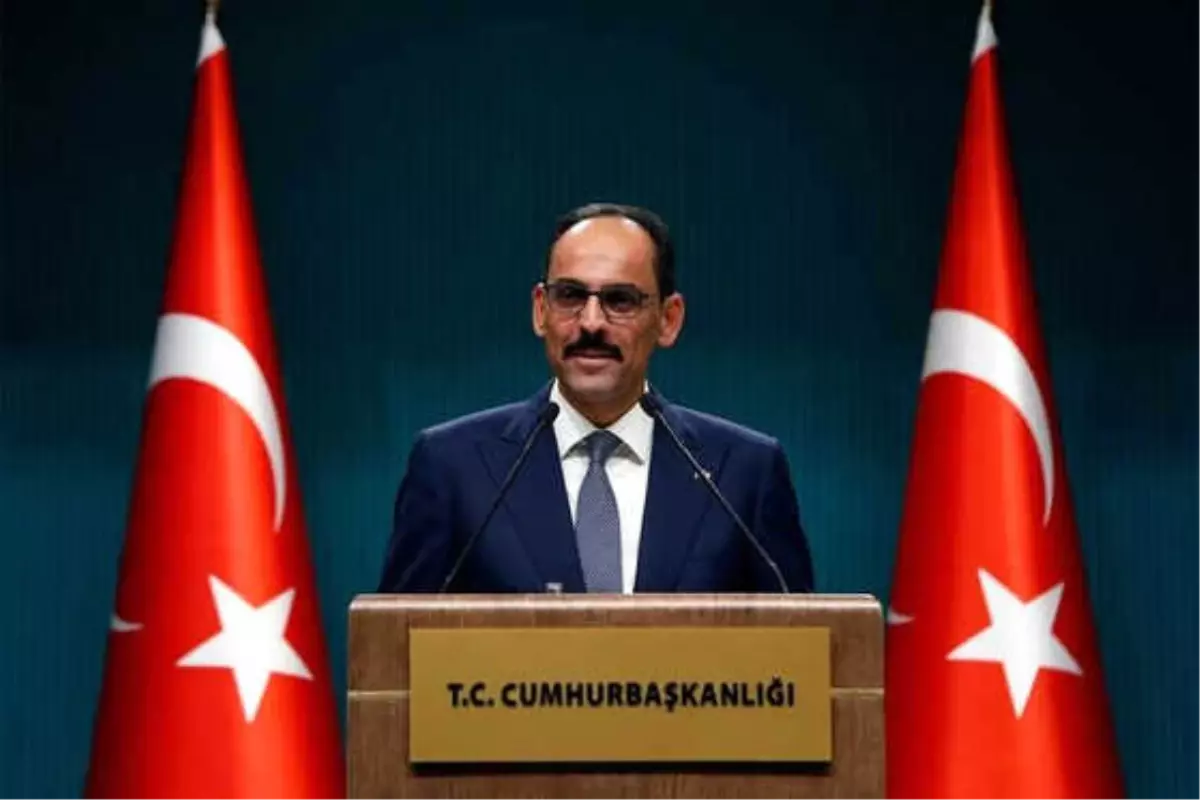 Cumhurbaşkanlığı Sözcüsü İbrahim Kalın, ABD\'nin 3 Teröristin Başına Ödül Koymasıyla İlgili Açıklama Yaptı