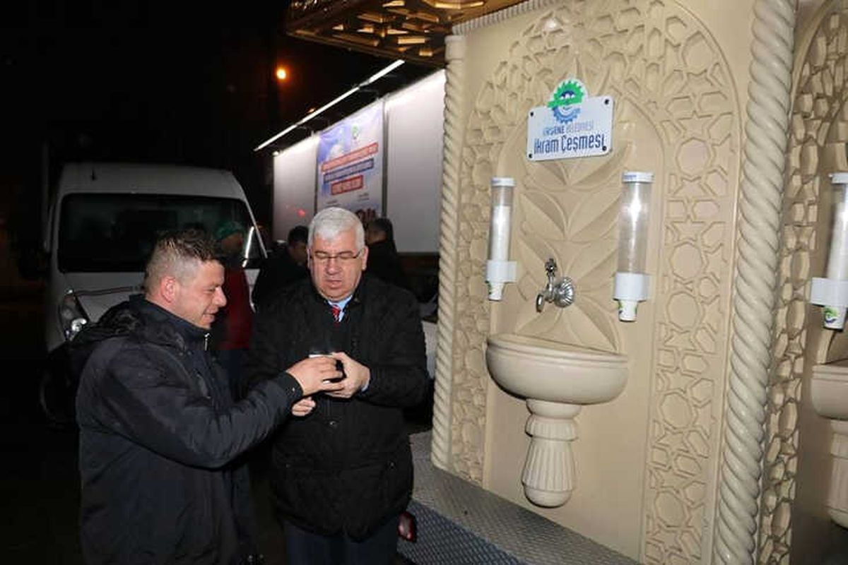 İkram Çeşmeleri Gönülleri Isıtıyor