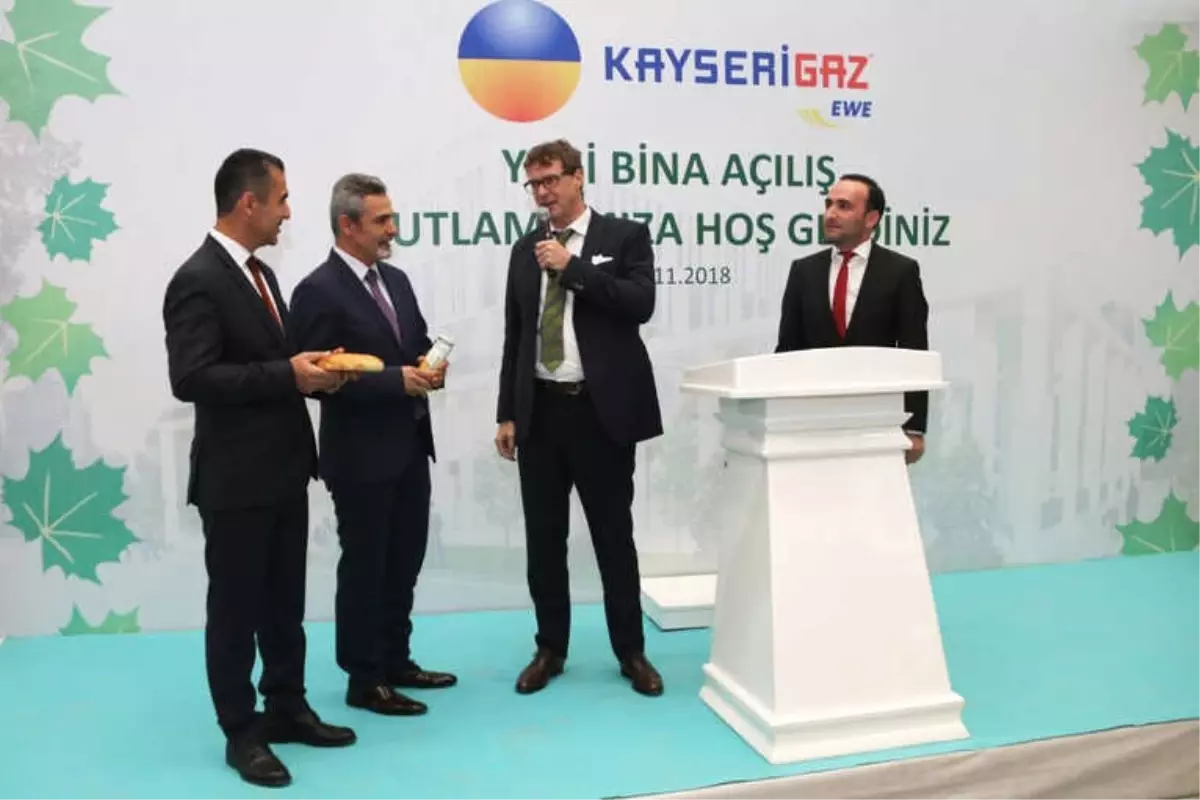 Kayserigaz\'dan Yeni Bina Açılış Kutlaması