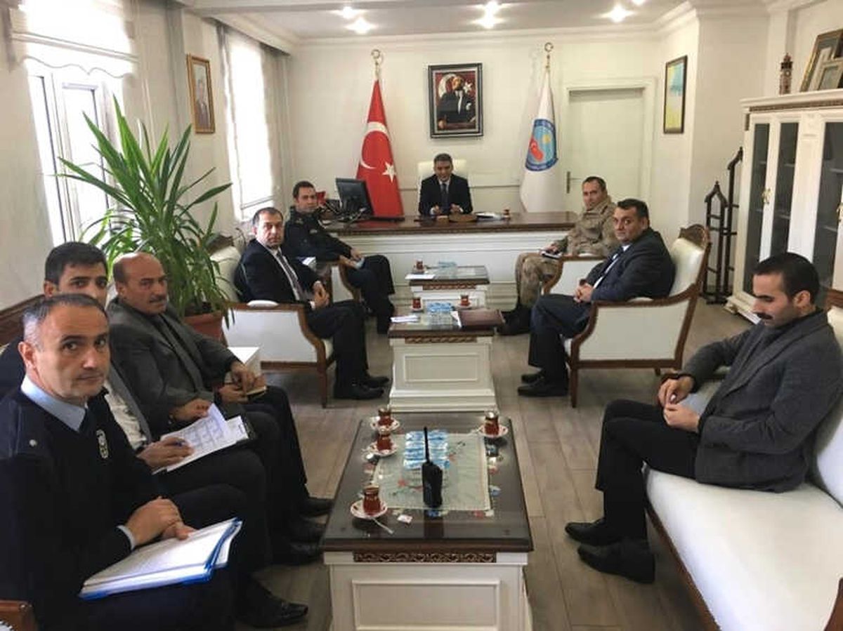 Tatvan\'da "Kış Hazırlığı" Toplantısı
