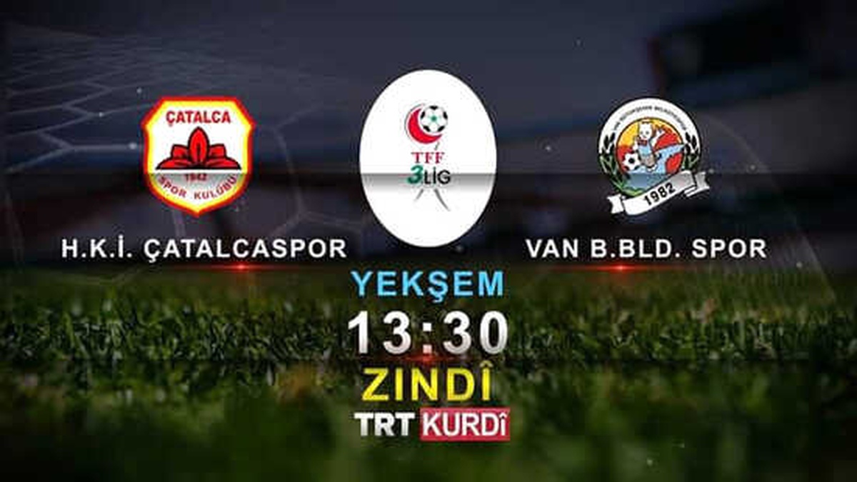 Van Büyükşehir Belediyesporun Kritik Maçı TRT Kurdi\'de Yayınlanacak