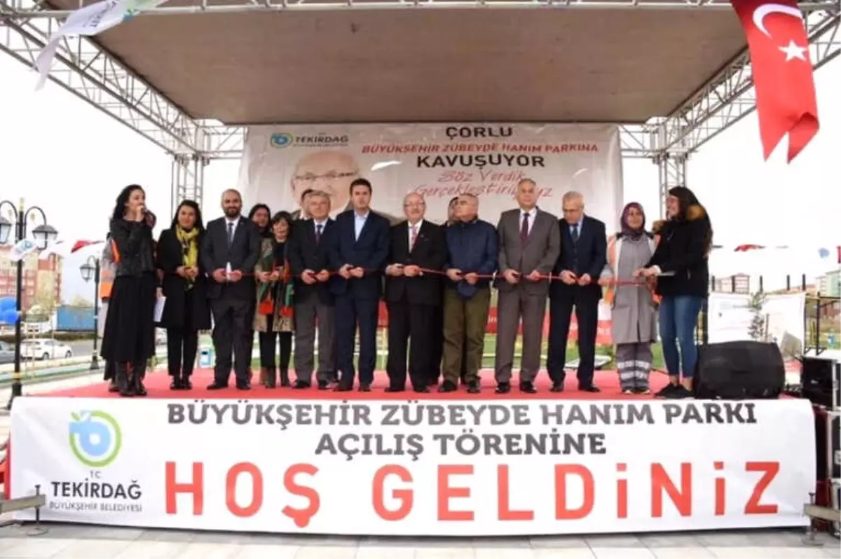 Zübeyde Hanım Parkı\'nın 2. Etabı Açıldı