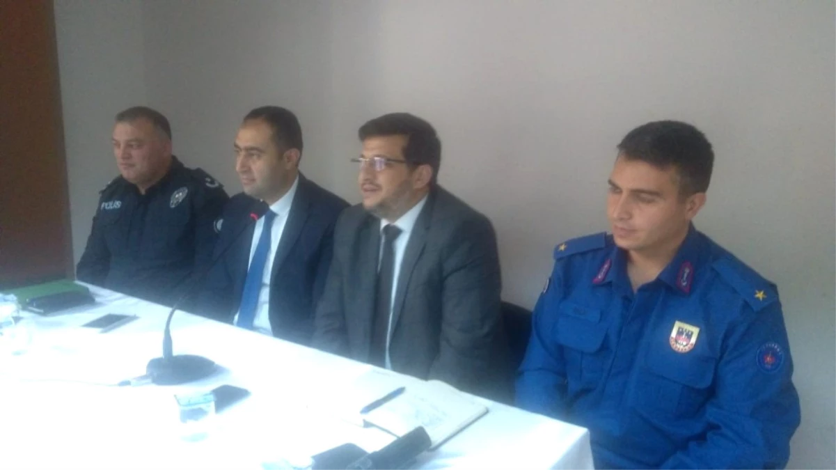 Bolvadin\'de Güvenlik Tedbirleri İstişare Toplantısı Yapıldı