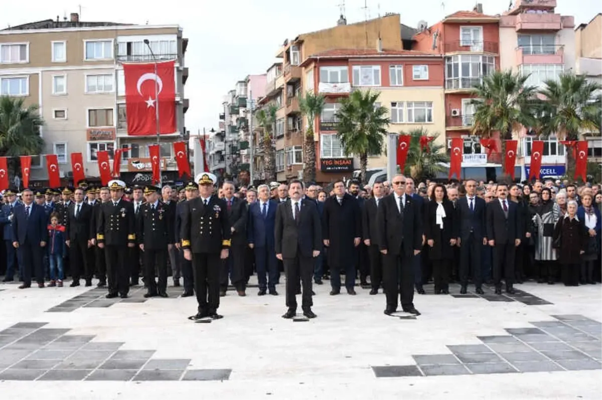 Çanakkale\'de 10 Kasım Atatürk\'ü Anma Töreni