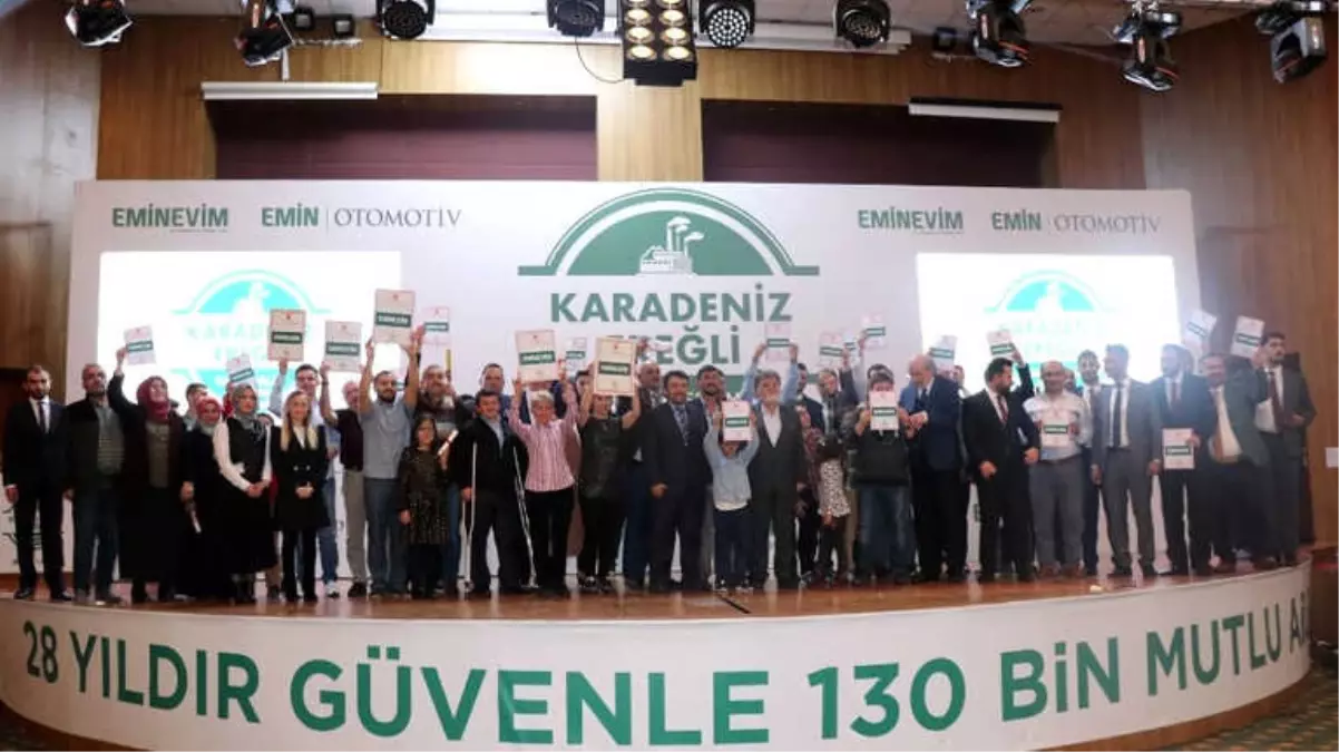 Eminevim 60 Aileye Daha Tapu Sevinci Yaşattı