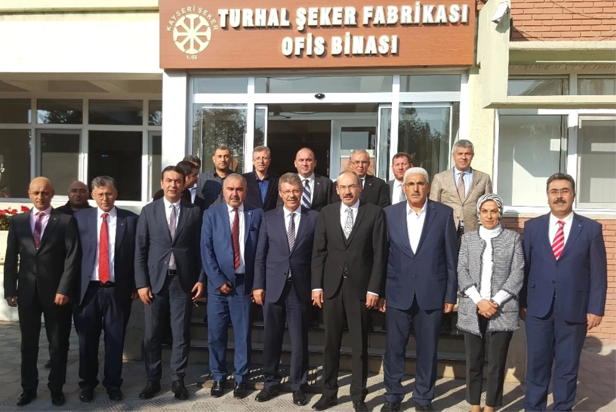 Kto Başkanı Gülsoy, Turhal Şeker Fabrikasını Ziyaret Etti