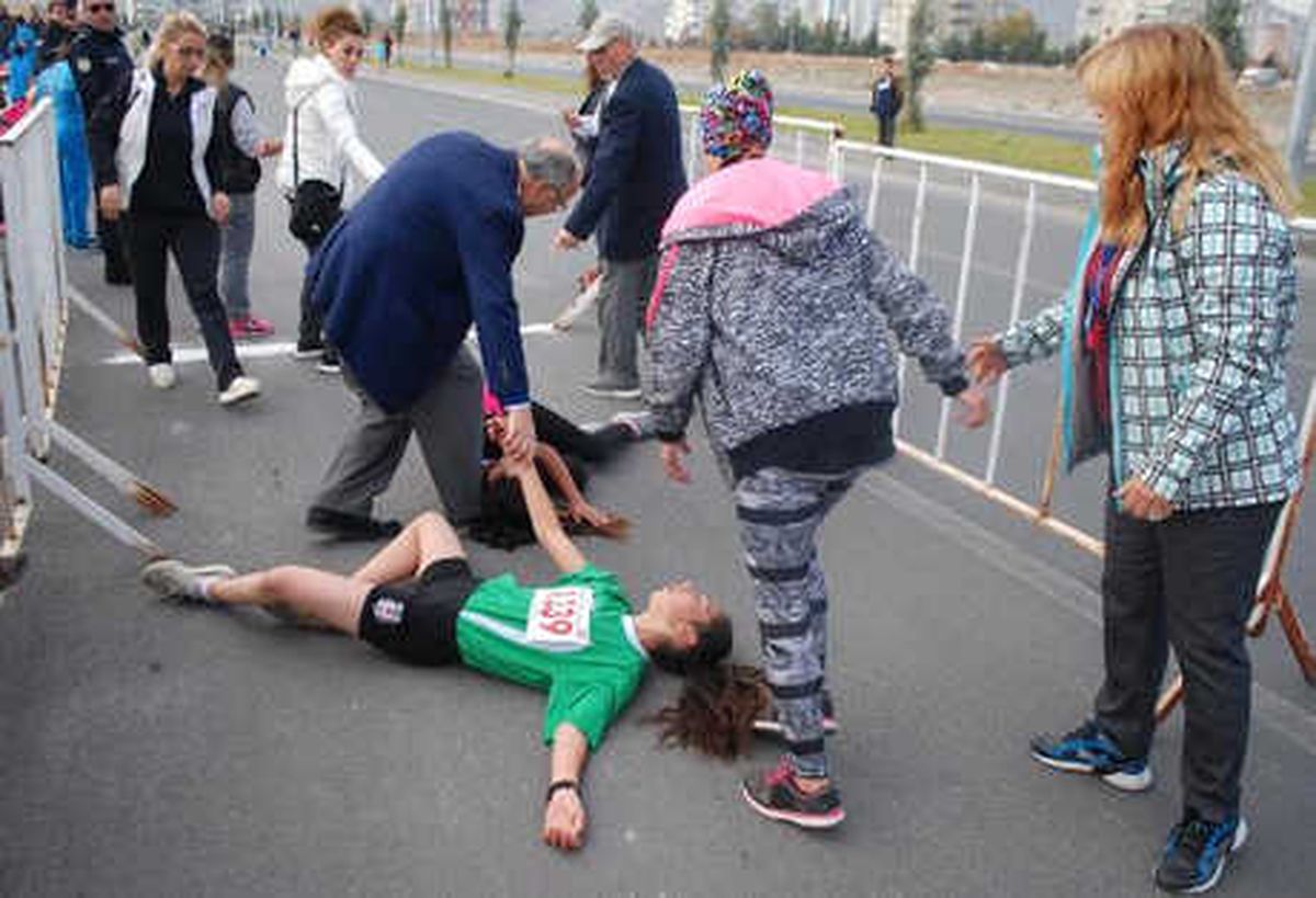 Kayseri\'de Ağlatan Koşu