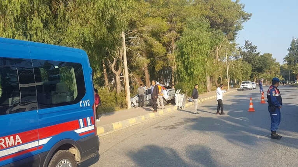 Manavgat\'ta Trafik Kazası: 1 Yaralı