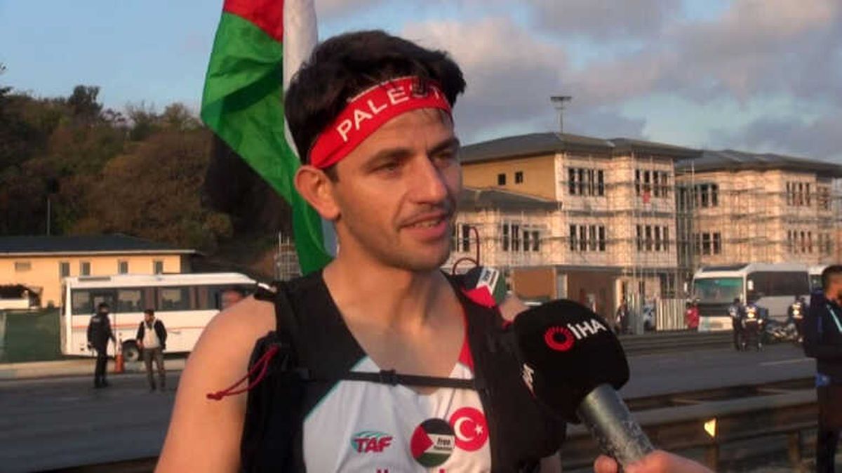 Özgür Filistin İçin Koştu