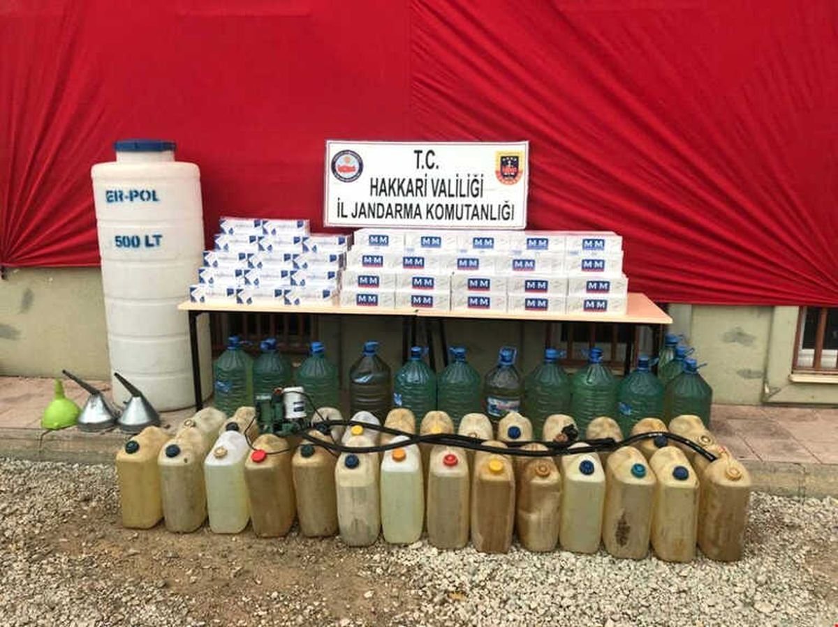Yüksekova\'da 5 Bin 250 Paket Kaçak Sigara Ele Geçirildi