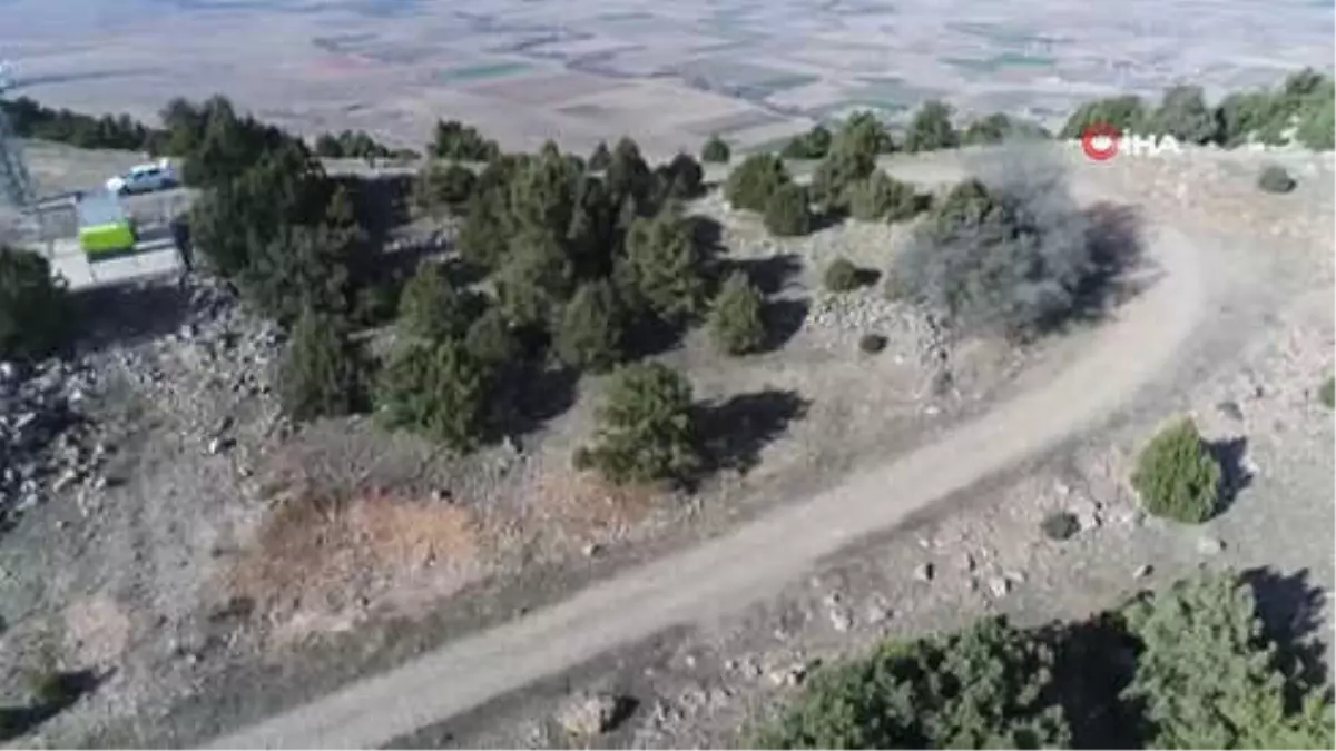 40 Oğlan 40 Kız\' Tepesinin Hüzünlü Öyküsü...tepe Havadan Böyle Görüntülendi