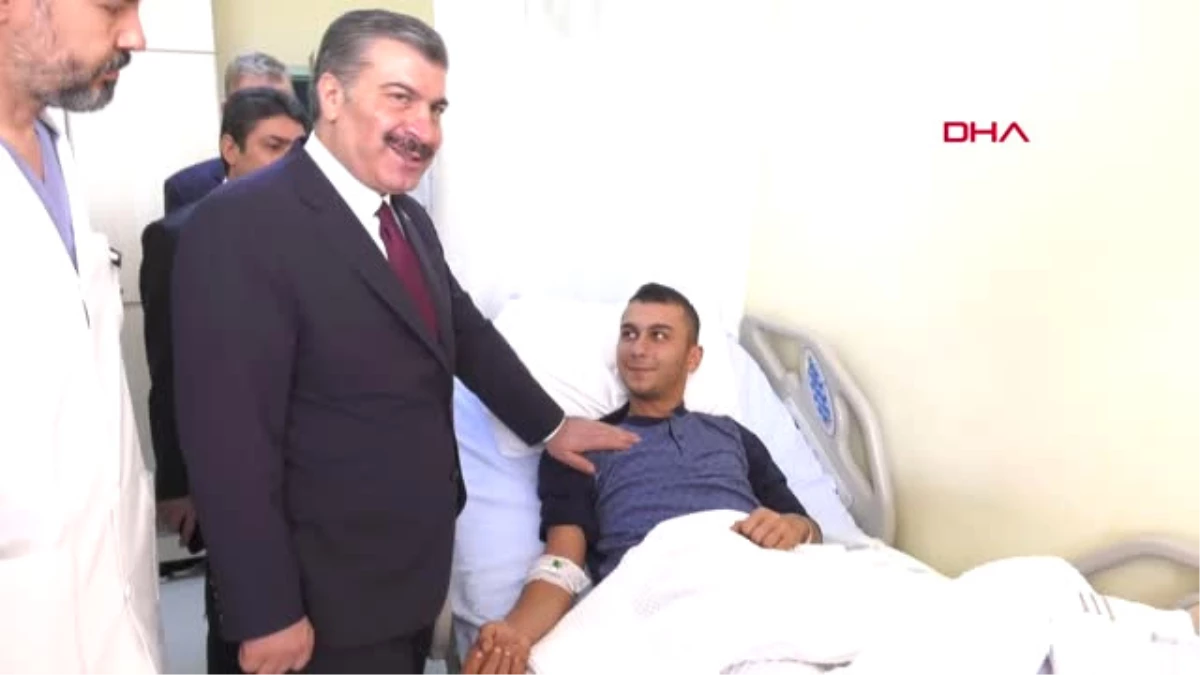 Ankara Sağlık Bakanı Koca, Hakkari ve Şırnak\'ta Yaralanan Askerleri Ziyaret Etti