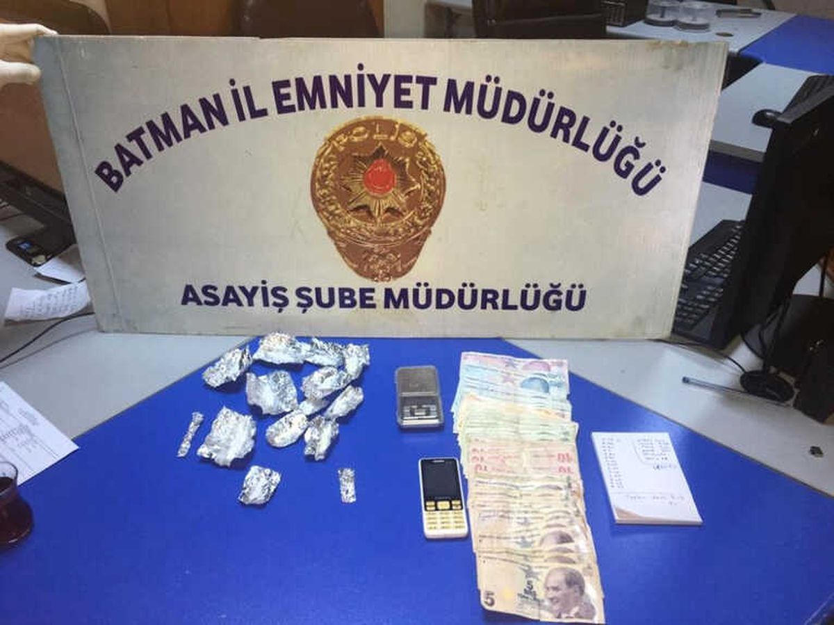 Batman\'da Uyuşturucu Ele Geçirildi