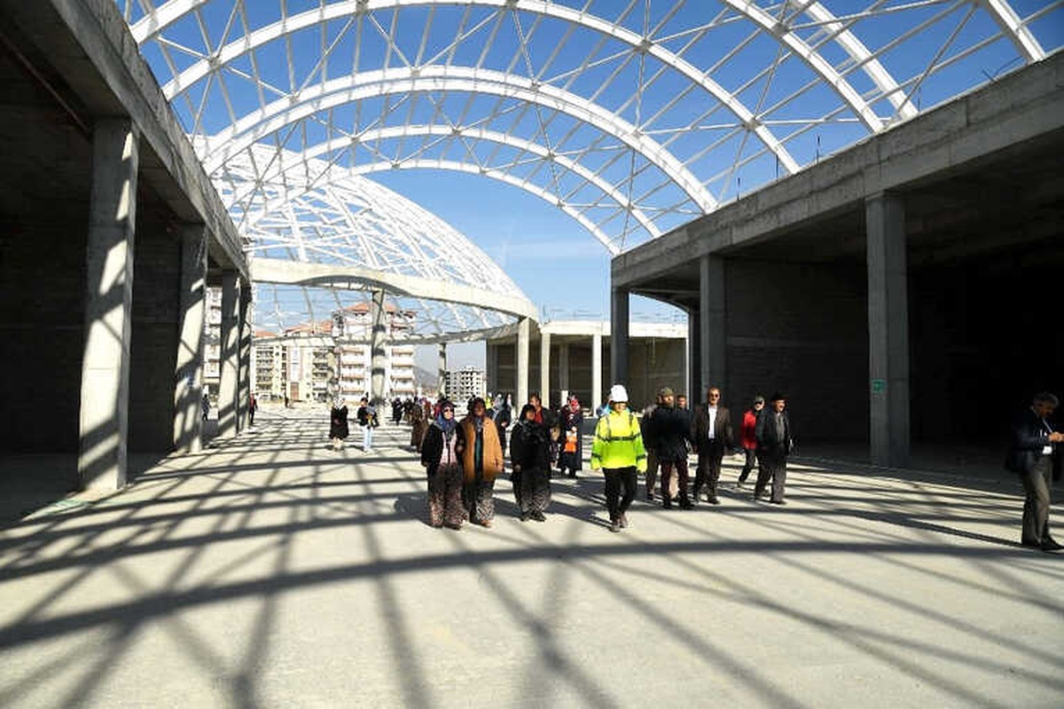 Çünür Sakinleri Çalışmaları Yerinde İnceledi