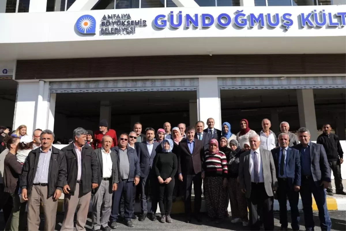 Gündoğmuş Kültür Merkezi Açıldı