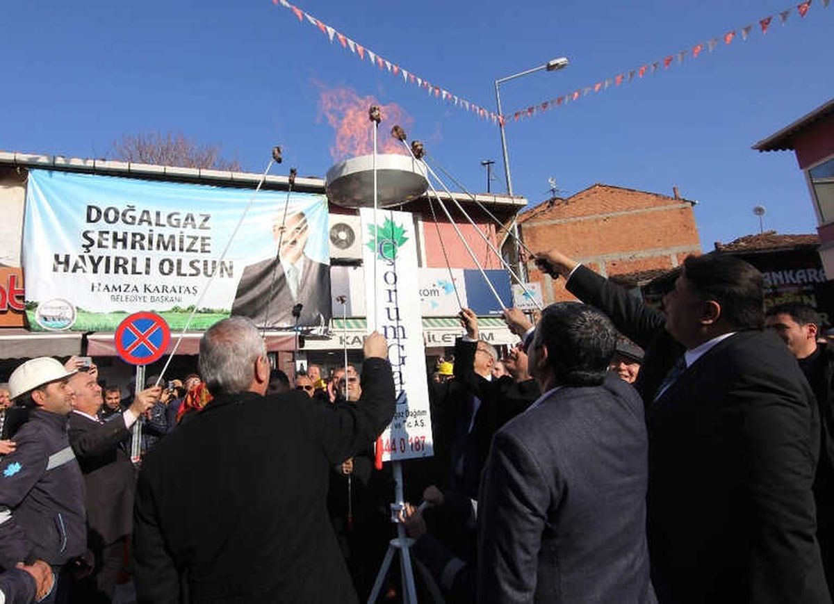 Osmancık\'ta 5 Bin Abone\'ye Doğalgaz Verildi