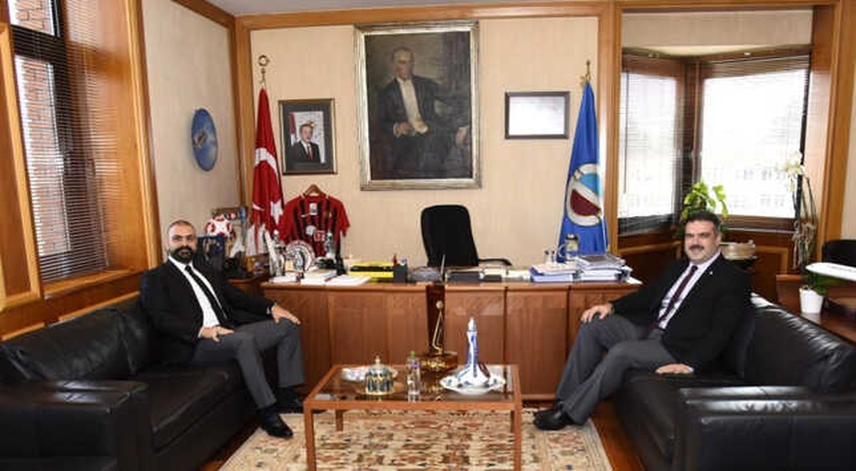 Rektör Prof. Dr. Şafak Ertan Çomaklı\'yı Ziyaretler Sürüyor