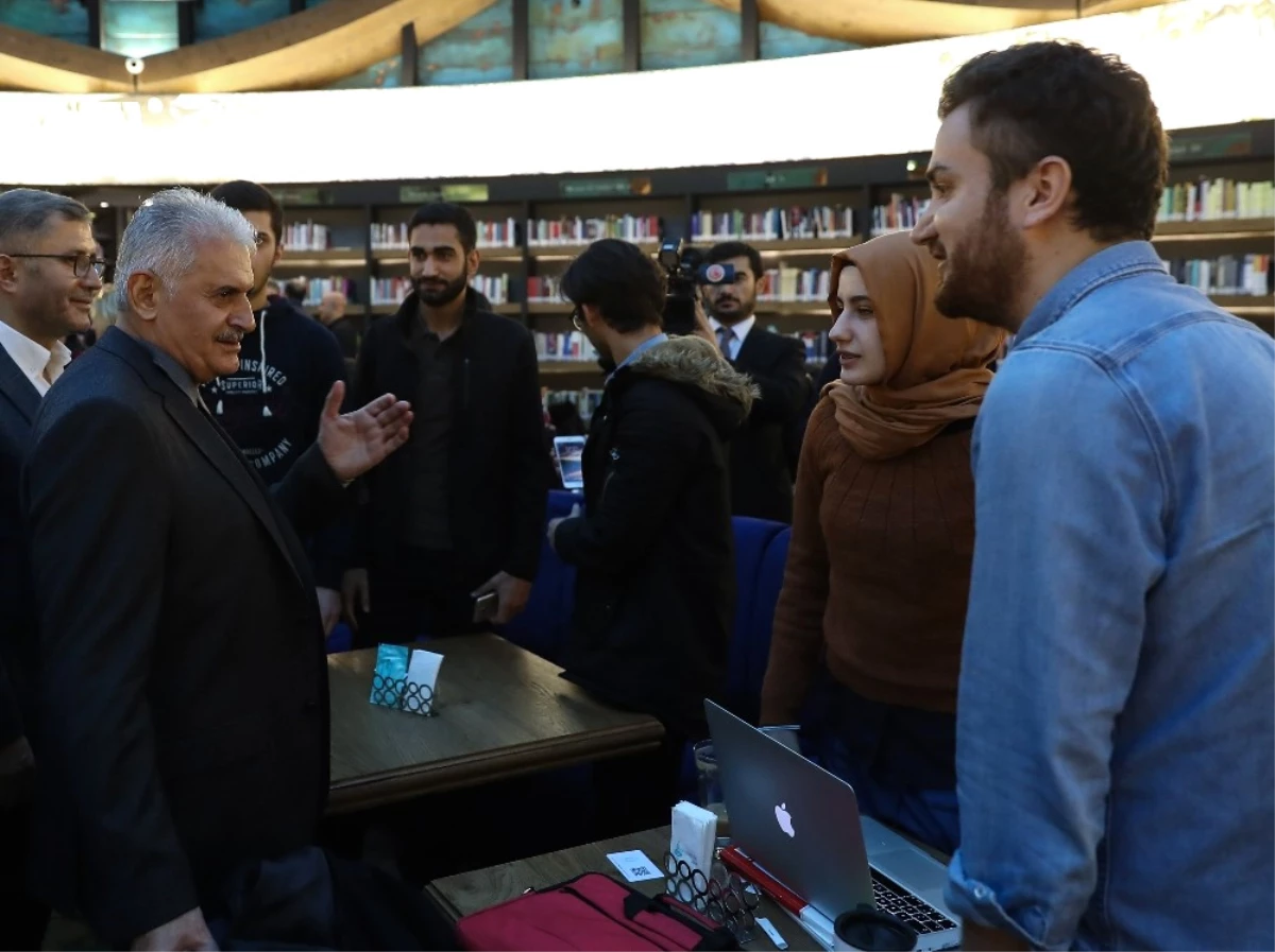 TBMM Başkanı Yıldırım, Üsküdar Nevmekan Sahil\'i Ziyaret Etti