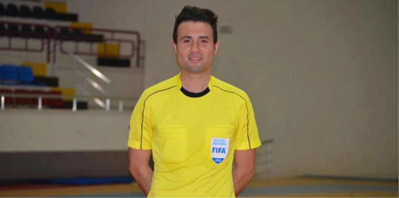UEFA\'dan Futsal Hakemi Kamil Çetin\'e Görev