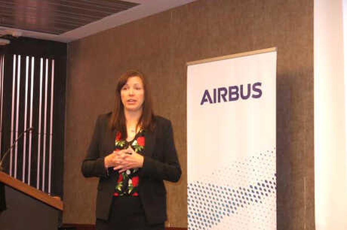 Airbus\'un Yeni Uçağı A220 İstanbul\'da