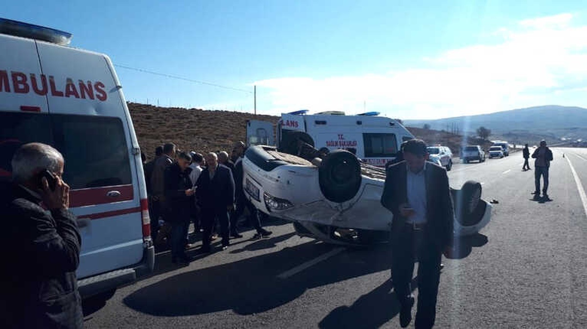 Otomobil Takla Attı: 1 Öldü, 5 Yaralı