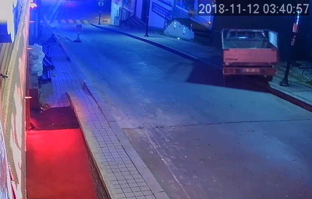 Rize\'de İlginç Kaza Kameralara Yansıdı