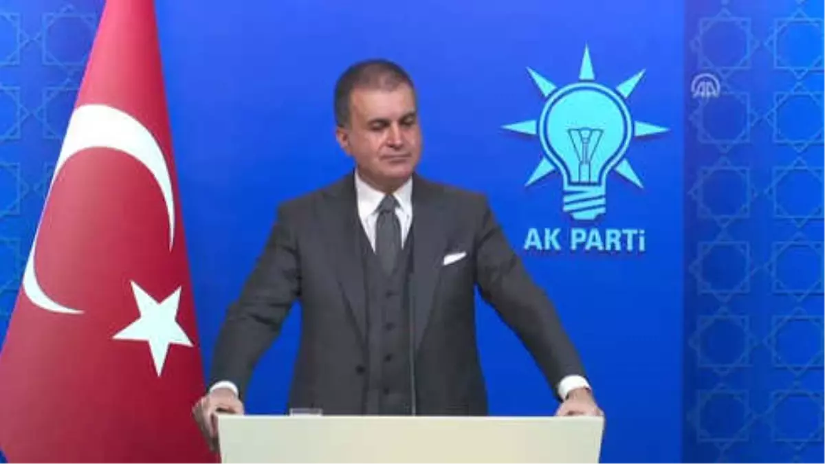 AK Parti Sözcüsü Çelik: "(Kaşıkçı Cinayeti) Üst Düzey Emri Kim Vermiştir?" - Ankara