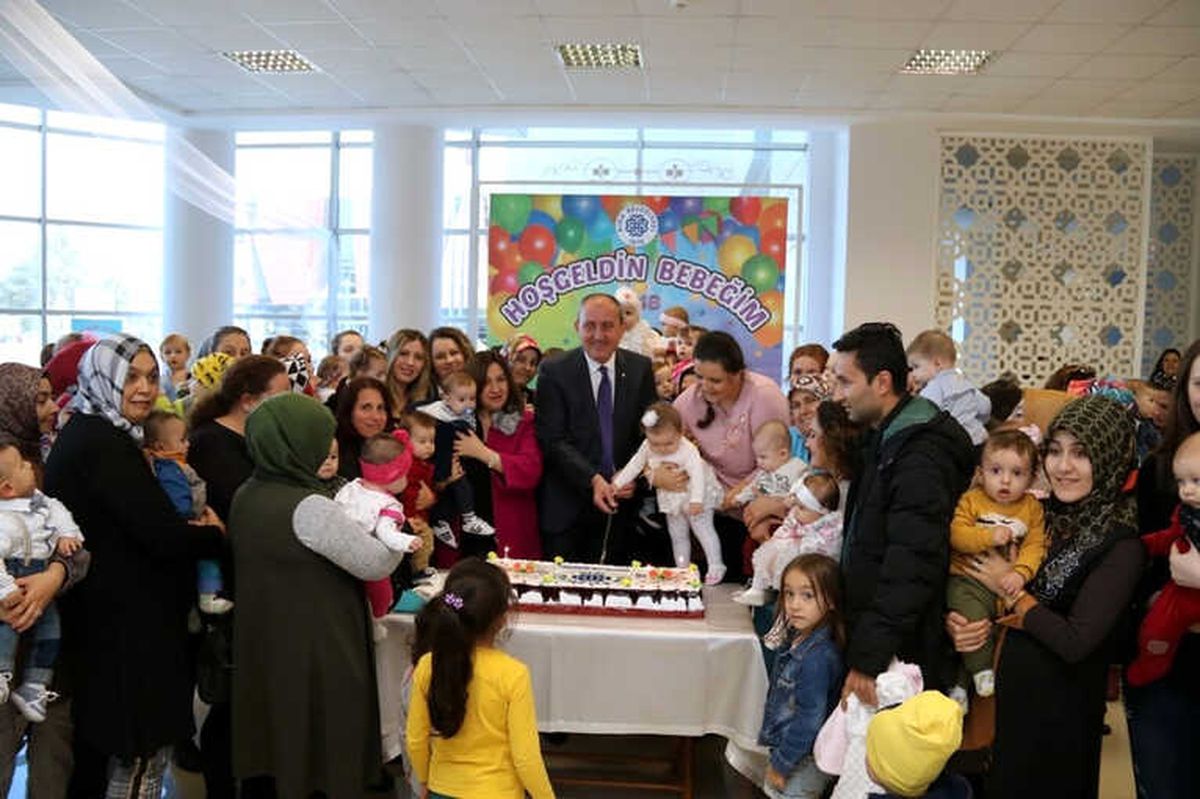 Biga\'da Hoşgeldin Bebeğim Partisi